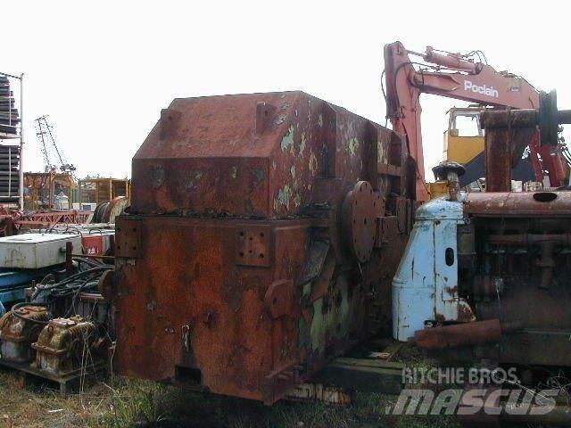  Dobbel tromle spil Keltuvai, gervės ir medžiagų liftai