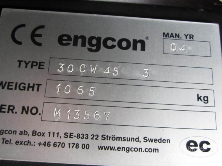Engcon EC30 tiltrotator Greito sujungimo jungtys