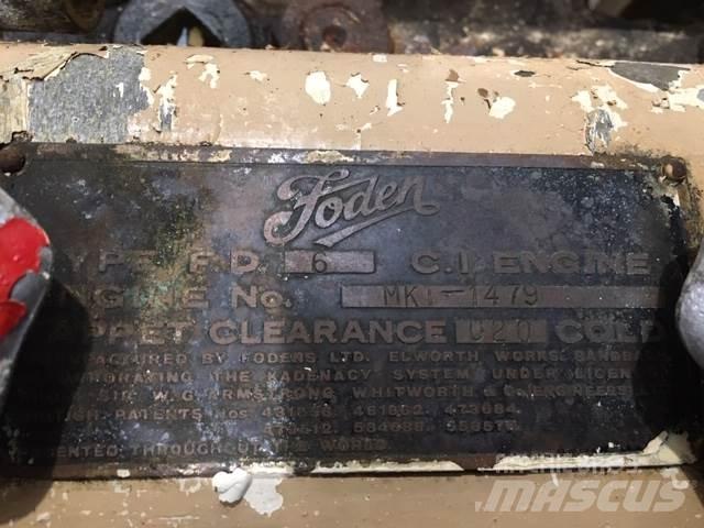 Foden type FD6 motor Varikliai