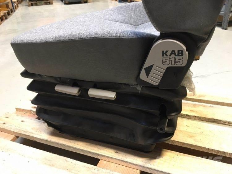  Førersæde Model KAB515 Kiti naudoti statybos komponentai