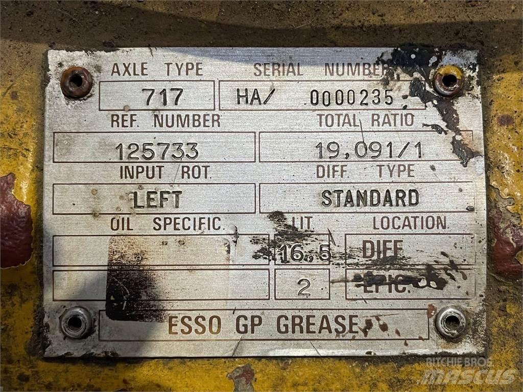  Frontaksel ex. Hydrema 906 Ašys