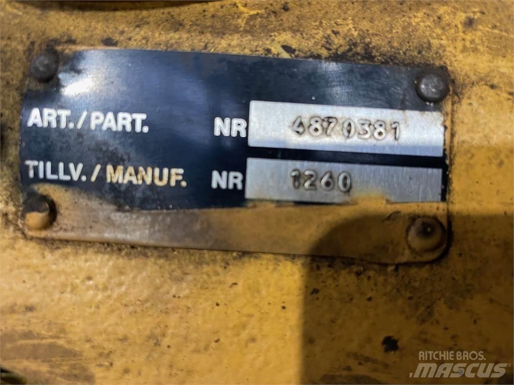  Frontaksel ex. Volvo L70 Ašys
