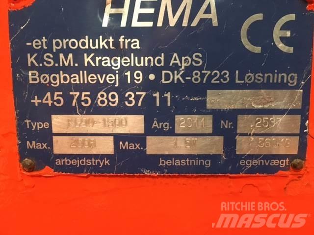 Hema KG90/1500 lossegrab Griebtuvai