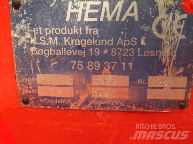 Hema KG90/1500 lossegrab Griebtuvai