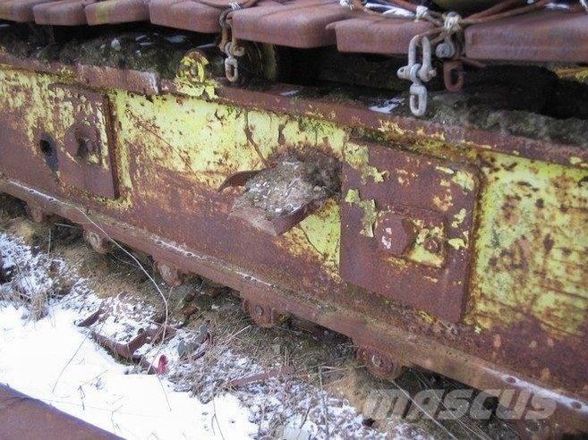  Hy-mac 1080 kranundervogn Kiti naudoti statybos komponentai