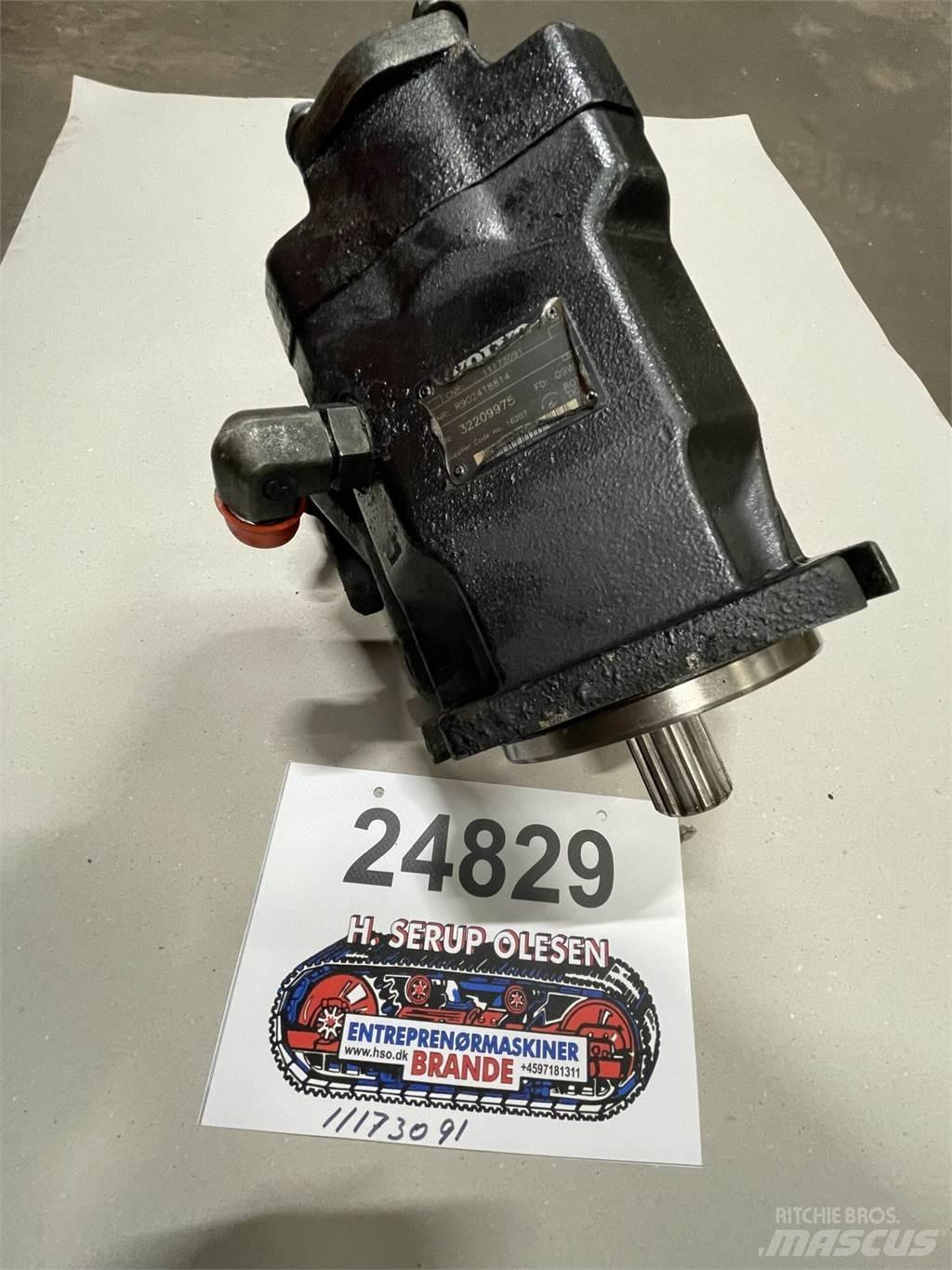  Hydr. pumpe ex. Volvo L120F Hidraulikos įrenginiai