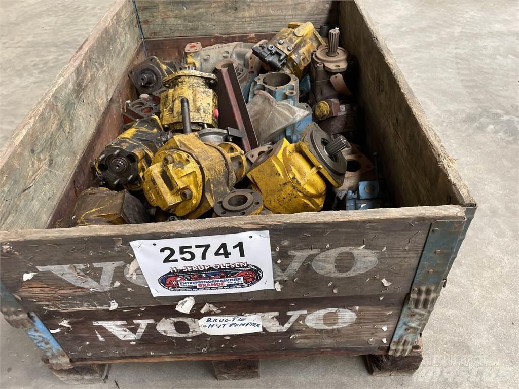  Hydr. pumper - 1 parti Vandens siurbliai