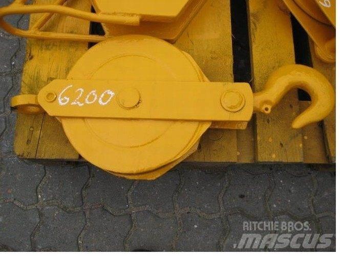  Kasteblok - ca. 5 ton Kranų dalys ir įranga
