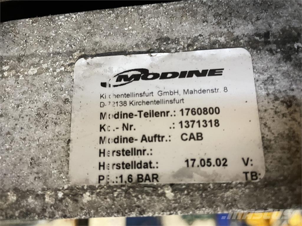  Køler ex. DAF truck Varikliai