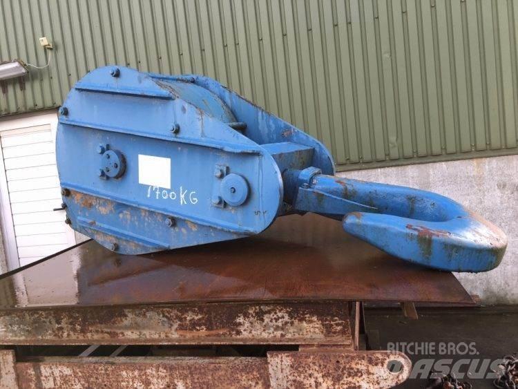  Krankrog - 3 wirehjul Kranų dalys ir įranga