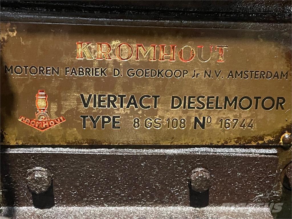 Kromhout 8GS108 motor Varikliai
