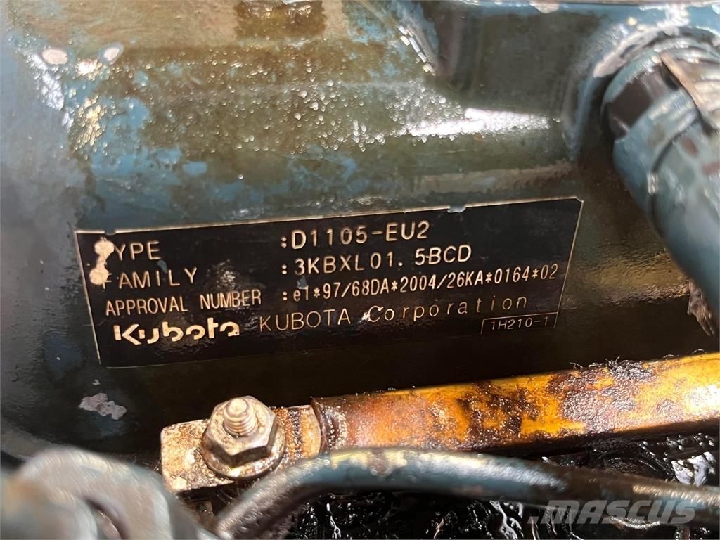 Kubota D1105 motor Varikliai