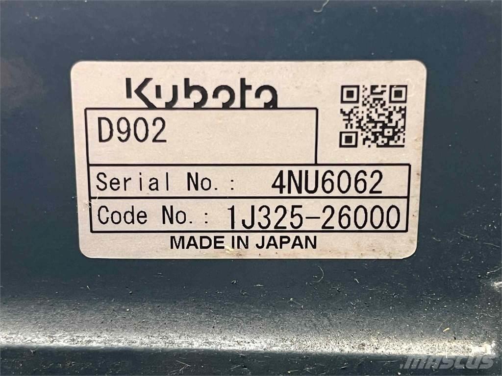 Kubota D902-EF07 motor Varikliai