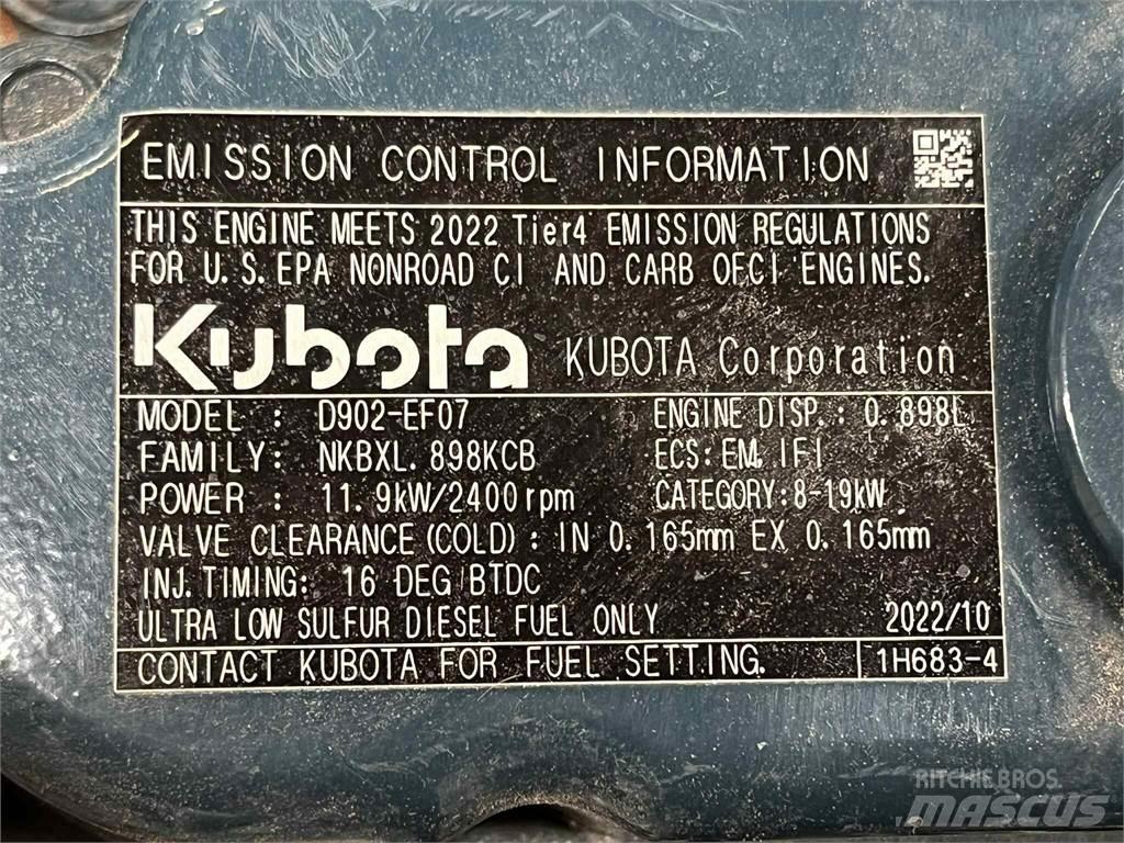 Kubota D902-EF07 motor Varikliai