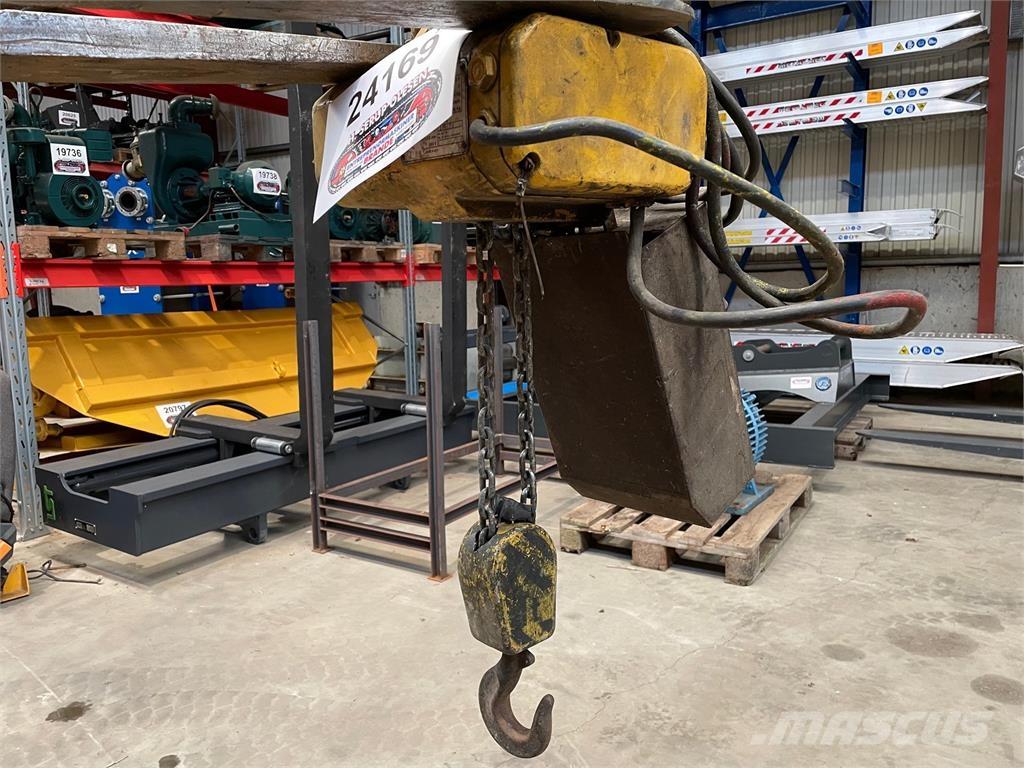  Liftket el-kædetalje - 1 ton Kranų dalys ir įranga