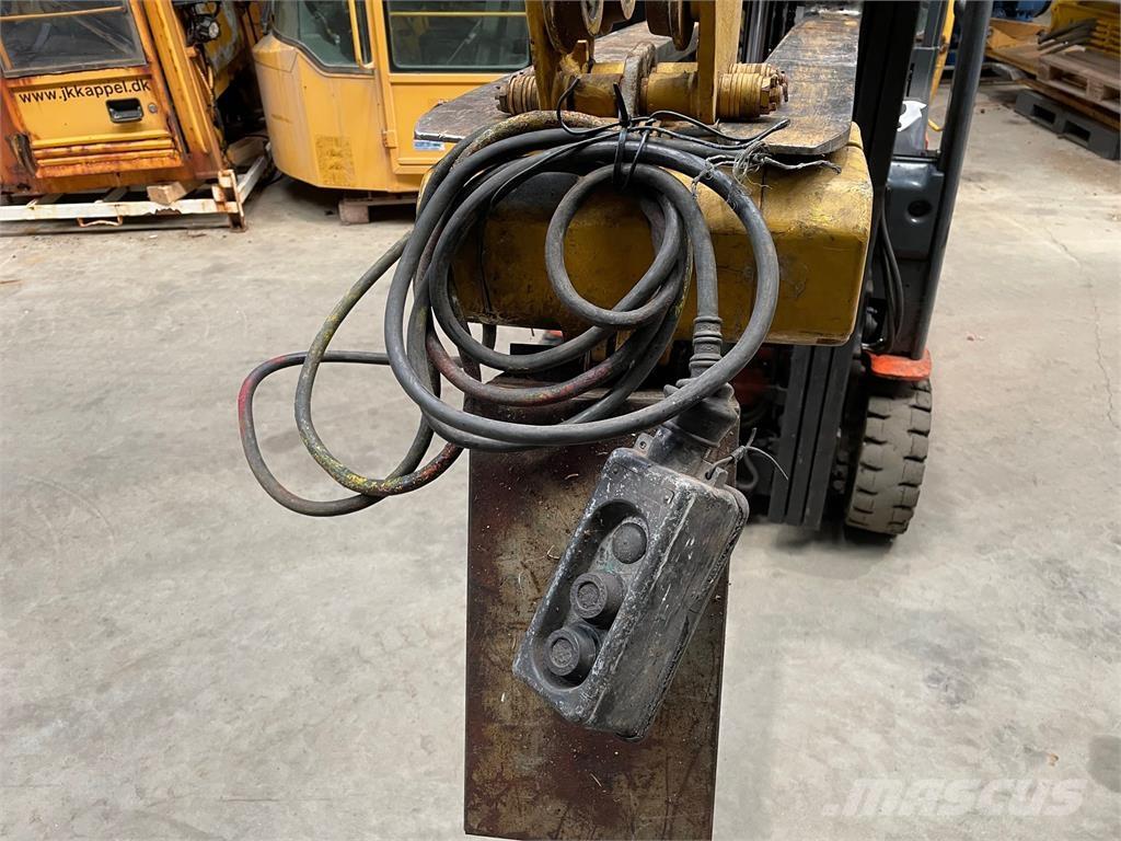 Liftket el-kædetalje - 1 ton Kranų dalys ir įranga