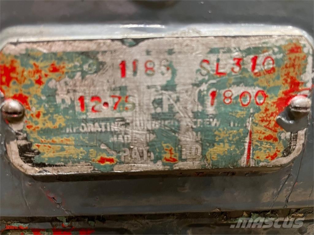 Lister Dursley SL3 motor Varikliai