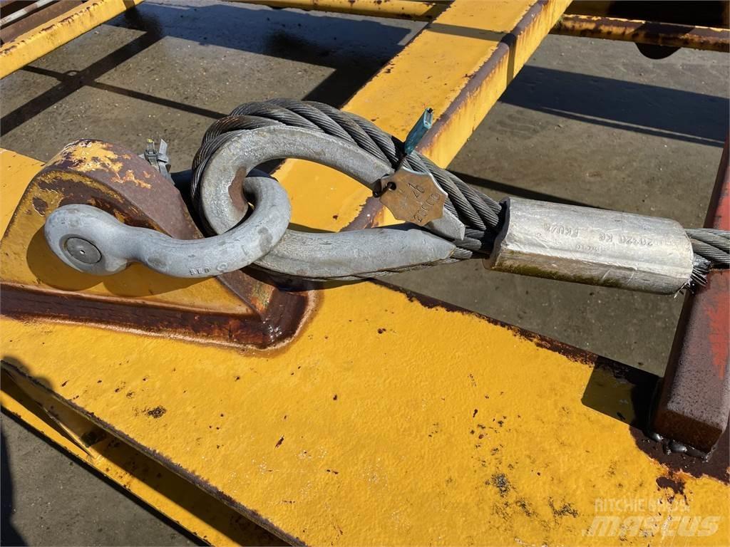  Løfteåg 42 ton Kranų dalys ir įranga