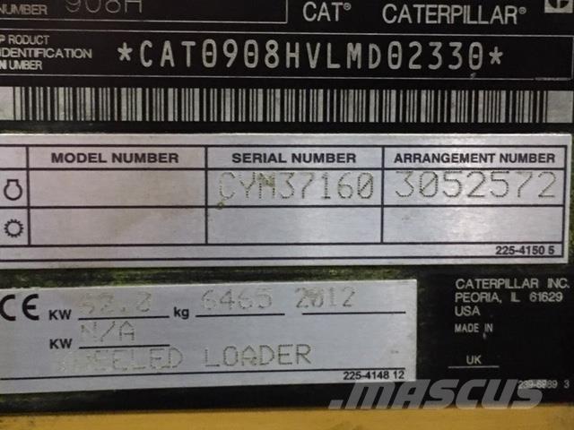  Løftebom ex. Cat 908H Kiti naudoti statybos komponentai
