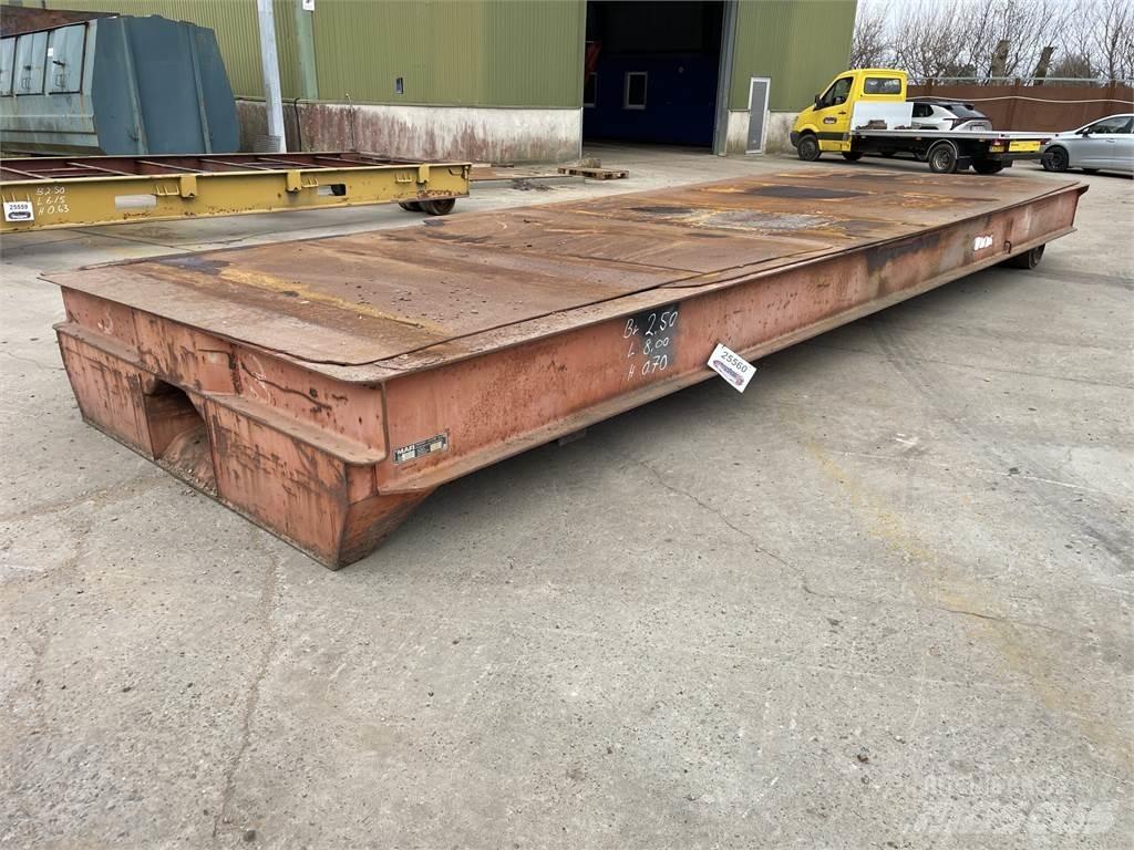 Mafi trailer 20ft - 25 ton Žemo iškrovimo puspriekabės