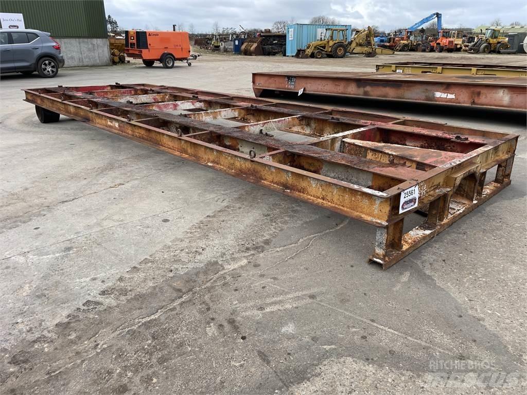 Mafi trailer 20ft - 25 ton Žemo iškrovimo puspriekabės