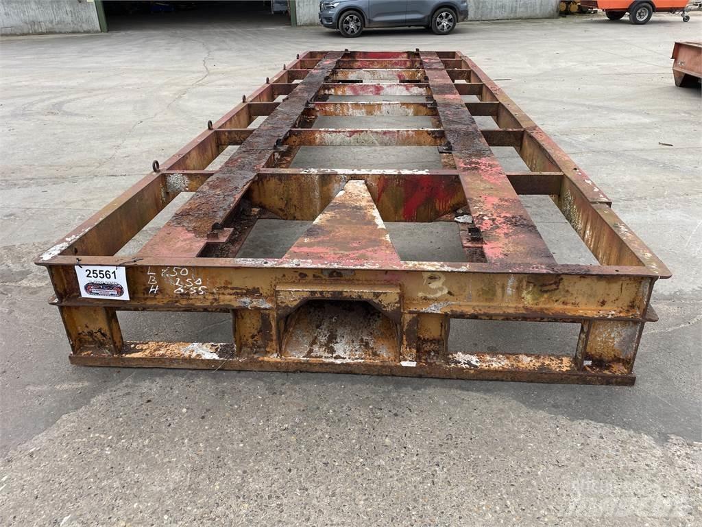 Mafi trailer 20ft - 25 ton Žemo iškrovimo puspriekabės