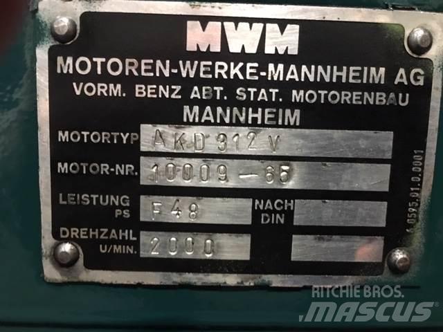 MWM KAD 312V motor Varikliai