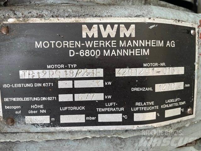 MWM TB12RS 18/22-1E motor Varikliai