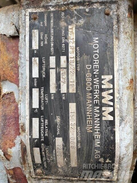 MWM TB12RS 18/22-1E motor Varikliai