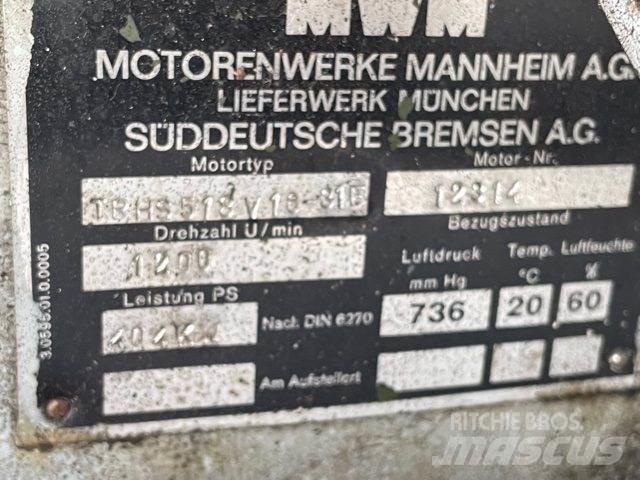 MWM TRHS 518V16-31E motor Varikliai