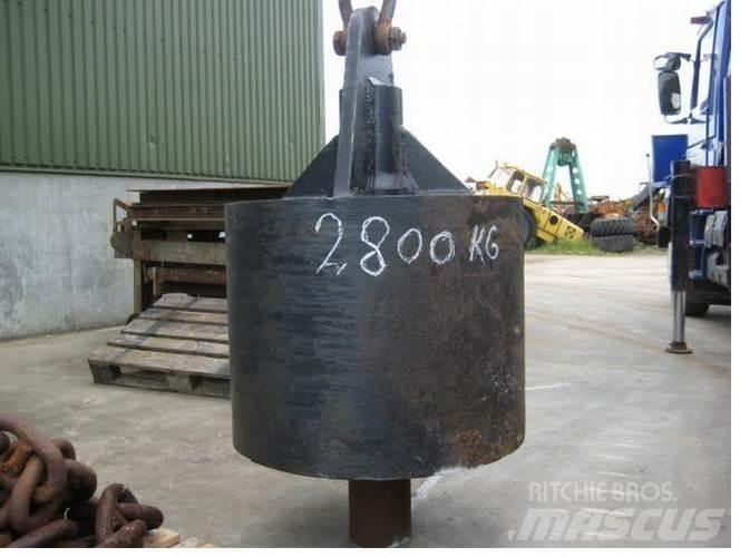  Nedbrydningskugle 2800 kg Trupintuvai