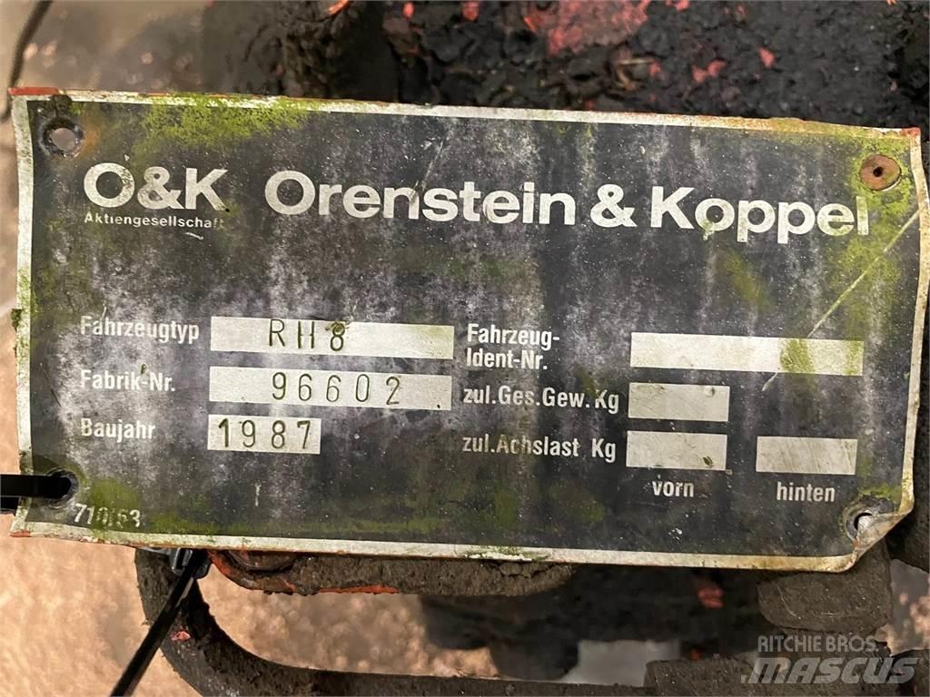 O&K RH8 Køregear Transmisijos
