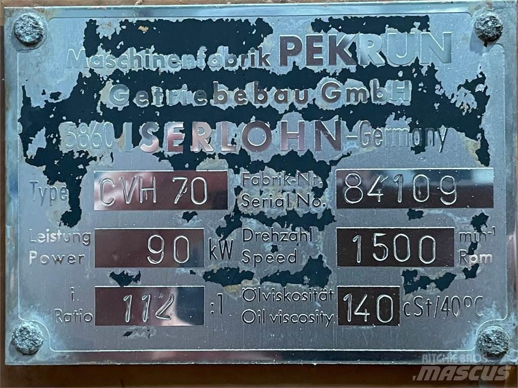  Pekrun Type CVH70 gear Pavarų dėžės