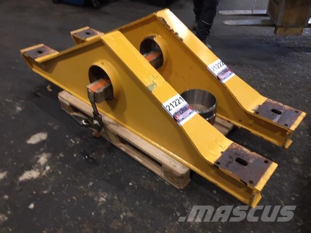  Pendelaksel Volvo A35F Kiti naudoti statybos komponentai