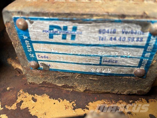 Poclain 125CK Krøjegear Transmisijos