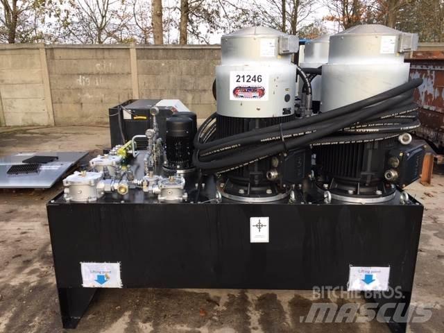 Powerpack - 4 x E-motor Dyzeliniai generatoriai