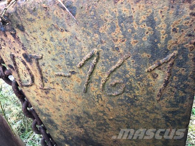  Rammeslag ca. 2000 kg Kiti naudoti statybos komponentai