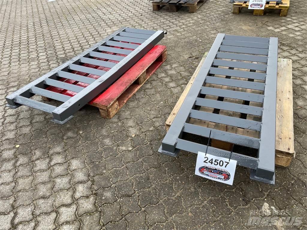  Rampesæt Žemo iškrovimo puspriekabės
