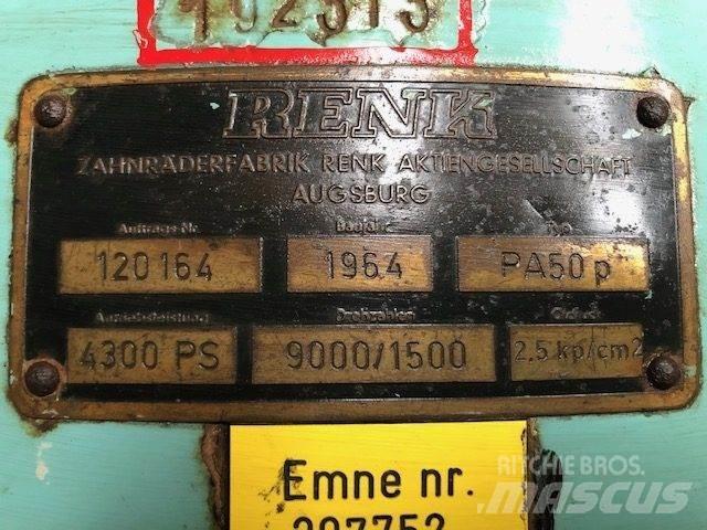 Renk gear type PA50p Pavarų dėžės