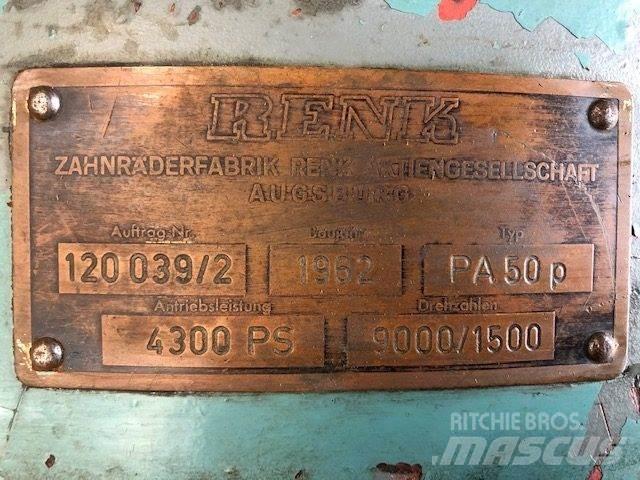 Renk gear type PA50P Pavarų dėžės