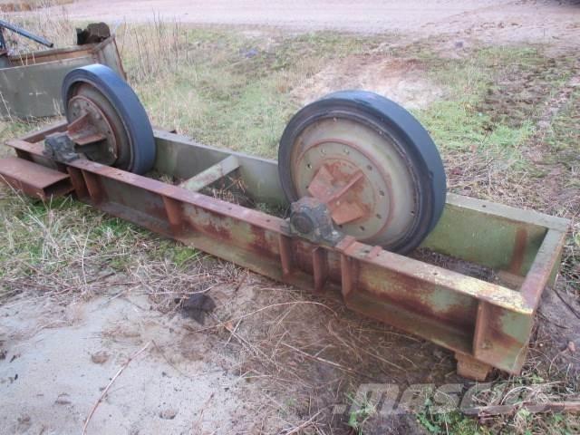  Rullebuk - 40 ton Kiti naudoti statybos komponentai