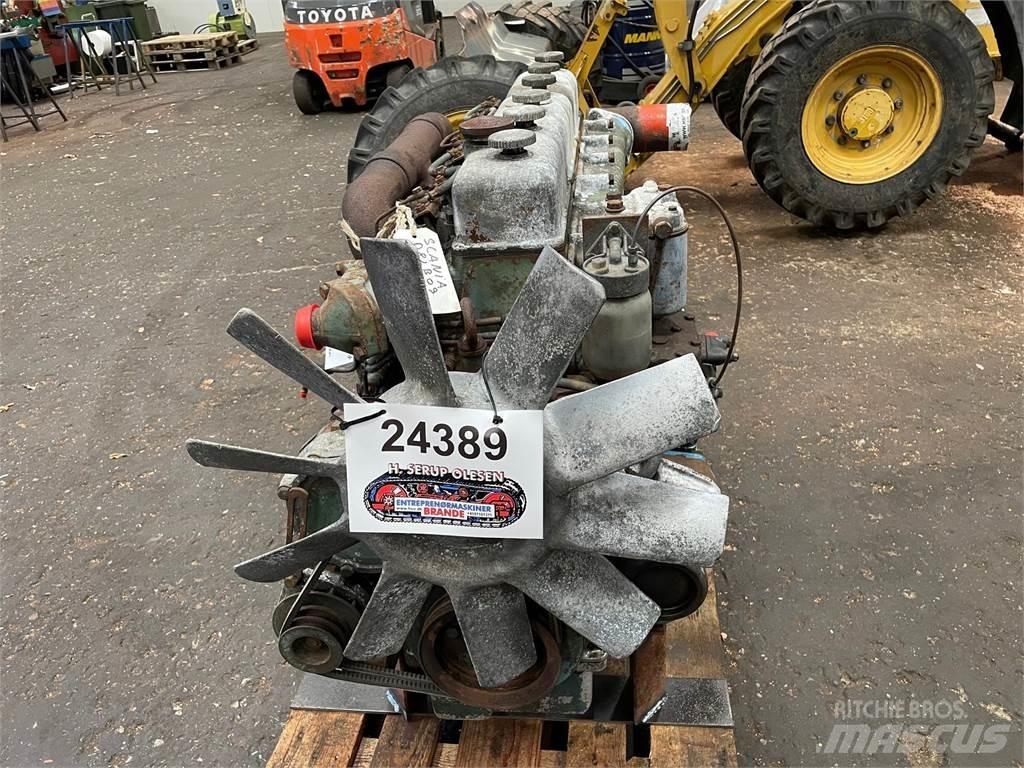 Scania D8L B09 motor. Varikliai