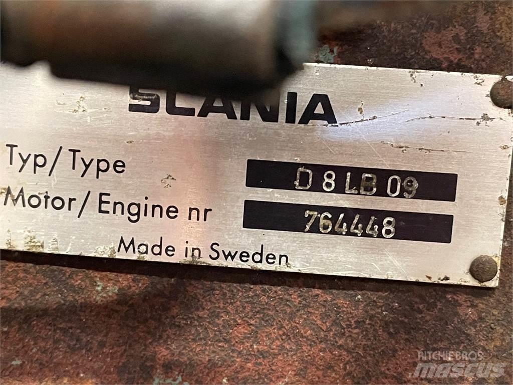 Scania D8L B09 motor. Varikliai
