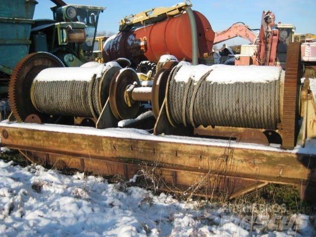  Spil - 40 mm wire Keltuvai, gervės ir medžiagų liftai