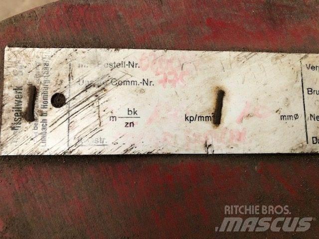  Stålwire Ø11 mm Kranų dalys ir įranga