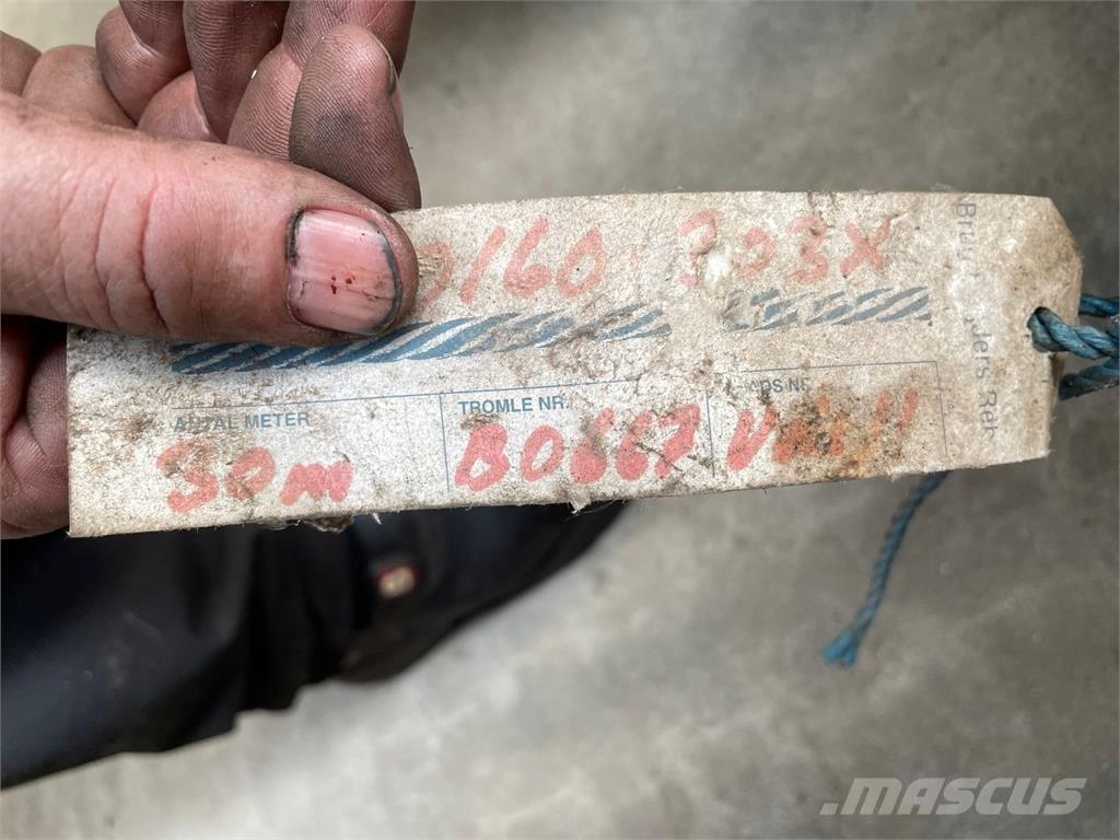  Stålwire Ø16 mm Kranų dalys ir įranga