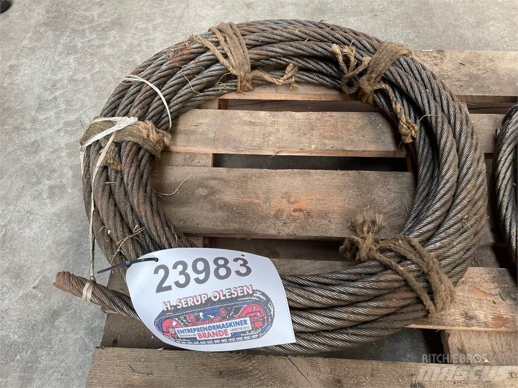  Stålwire Ø27 mm Kranų dalys ir įranga