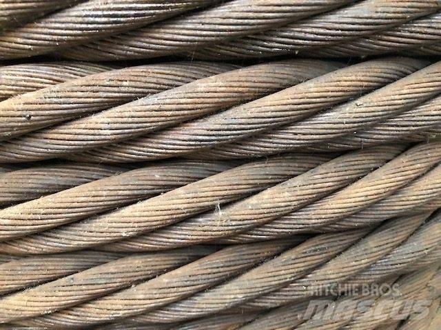  Stålwire Ø37 mm Kranų dalys ir įranga