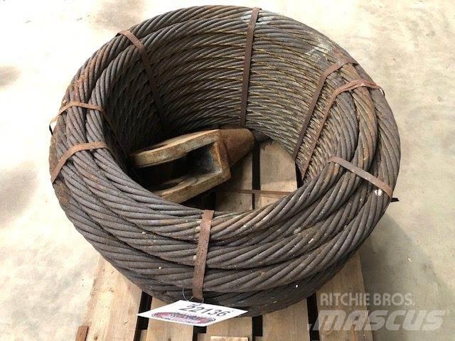  Stålwire Ø42 mm Kranų dalys ir įranga