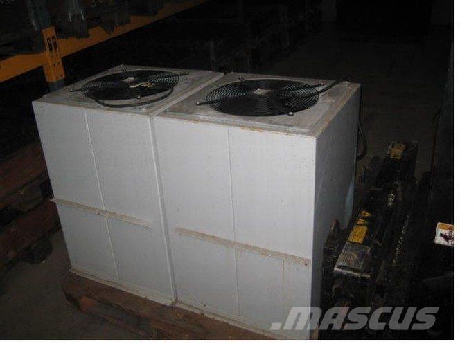  Ventilatorer 400 volt - 5 stk. Kiti naudoti statybos komponentai